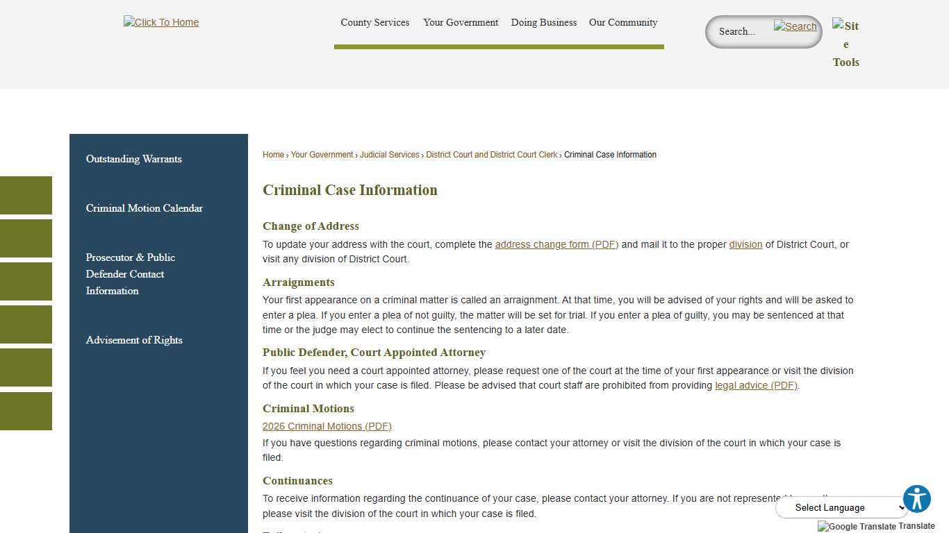 Criminal Case Information Snohomish County, WA - Official Website